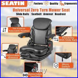 Universal Suspension Tractor Seat, Zero Turn Mower Seat with Adjustable Back Universal Suspension Tractor Seat, Zero Turn Mower Seat with Adjustable Back