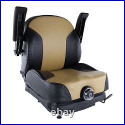 Universal Zero-Turn High-Back Lawn Mower Seat Compatible withGrasshopper & Scag