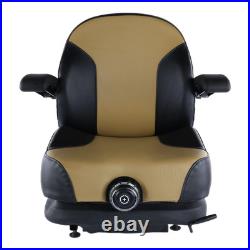 Universal Zero-Turn High-Back Lawn Mower Seat Compatible withGrasshopper & Scag