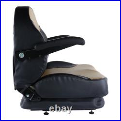 Universal Zero-Turn High-Back Lawn Mower Seat Compatible withGrasshopper & Scag