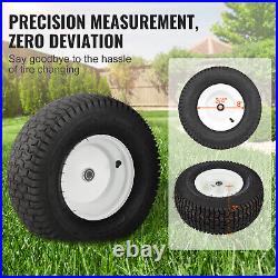 VEVOR Set of 2 16x6.50-8 Tires & Wheels for Lawn & Garden Mower Turf Tires