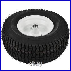VEVOR Set of 2 16x6.50-8 Tires & Wheels for Lawn & Garden Mower Turf Tires