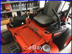 Very Nice 2014 Kubota Z725 Commercial Zero Turn Mower with Bagging System. NICE
