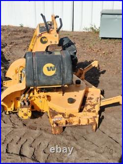 WS52 Wright Stander Zero Turn Standing Lawn Mower 52 Kawasaki For Repair #1