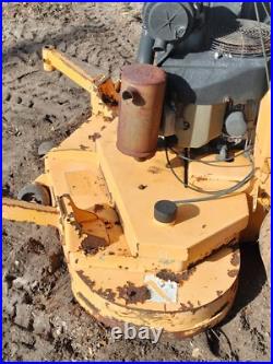 WS52 Wright Stander Zero Turn Standing Lawn Mower 52 Kawasaki For Repair #1