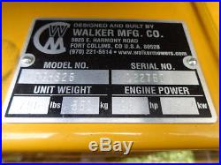 Walker Mower MT26, 180 hours, Power Dump