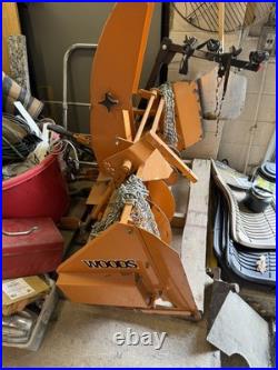 Woods / Grasshopper Zero Turn Mower Model St400 Snowthrower Blower/rare