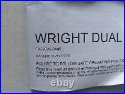 Wright Zero Turn Mower Dual Wheel Kit Hubs And Hardware Only Wright 95410045 New