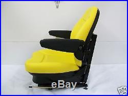 Yellow Suspension Seat Jd John Deere Front Mower, Turf, Zero Turn, Greens Mower #hd