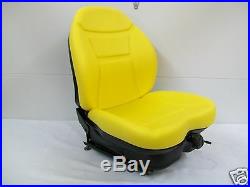 Yellow Suspension Seat Jd John Deere Front Mower, Zero Turn, Greens Mower, Turf #hi