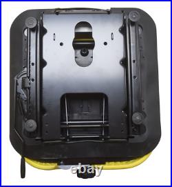 Yellow Zero Turn Lawn Mower Suspension Seat John Deere Cub Cadet Hustler Yellow Zero Turn Lawn Mower Suspension Seat John Deere Cub Cadet Hustler