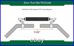 Zero-Turn Bar for One-Hand Operation of Zero-Turn Mowers