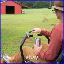Zero-Turn Bar for One-Hand Operation of Zero-Turn Mowers