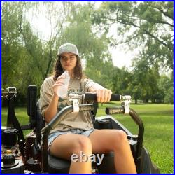 Zero-Turn Bar for One-Hand Operation of Zero-Turn Mowers