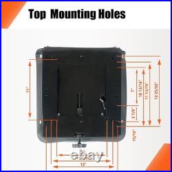 Zero Turn Lawn Mower Seat Suspension with Sliding Tracks for Ultimate Comfort