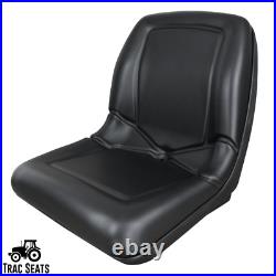Zero Turn Lawn Mower Seat for Kubota ZD221, ZD323, ZD326, ZG227, ZG327 Black
