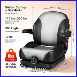 Zero Turn Lawn Mowers Tractors Suspension Seat fits Bad Boy Ferris Hustler USA