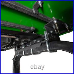 Zero-Turn Mower Canopy with Cooling Fan & LED Lights Green