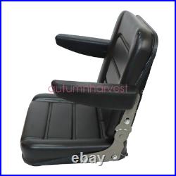 Zero Turn Mower Seat Tractor Seat withArmrest for Kubota ZD18, ZD21, ZD25F, ZD28 Zero Turn Mower Seat Tractor Seat withArmrest for Kubota ZD18, ZD21, ZD25F, ZD28