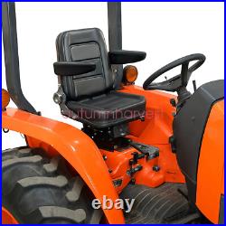 Zero Turn Mower Seat Tractor Seat withArmrest for Kubota ZD18, ZD21, ZD25F, ZD28 Zero Turn Mower Seat Tractor Seat withArmrest for Kubota ZD18, ZD21, ZD25F, ZD28