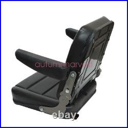 Zero Turn Mower Seat Tractor Seat withArmrest for Kubota ZD18, ZD21, ZD25F, ZD28 Zero Turn Mower Seat Tractor Seat withArmrest for Kubota ZD18, ZD21, ZD25F, ZD28
