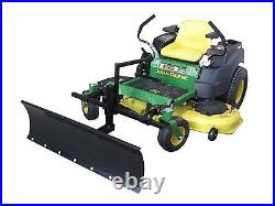 Zero Turn Mower Snow Plow 4 ft wide Snow Blade MADE IN THE USA Zero Turn Mower Snow Plow 4 ft wide Snow Blade MADE IN THE USA