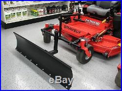 Zero Turn Mower Snow Plow 5 ft wide Snow Blade