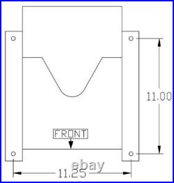 Zero Turn Mower Suspension Seat witharmrests Fits John Deere Hustler Exmark Ect