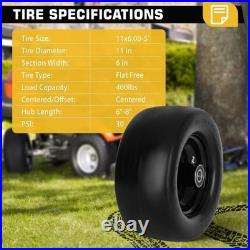 Zero Turn Mower Tires, 11 Diameter Tubeless Design Zero Turn Mower Tires, 11 Diameter Tubeless Design