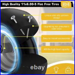 Zero Turn Mower Tires, 11 Diameter Tubeless Design