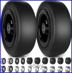 Zero Turn Mower Tires 11x4.00-5 Flat Free Set