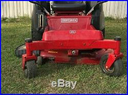 Zero turn used craftsman lawn mower excellent shape 3 yrs old 22 hp B & S 42